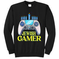 Hanukkah Jewish Gamer Video Game Christmas Xmas Boys Tall Sweatshirt