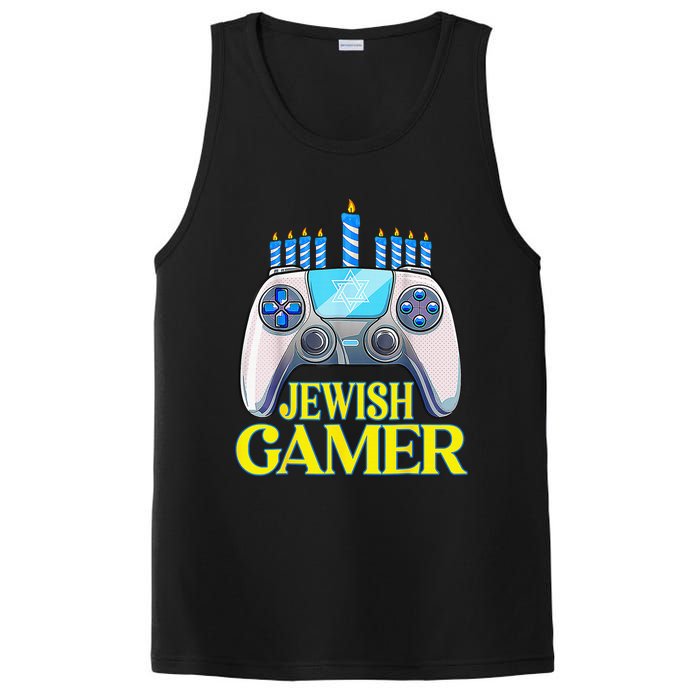 Hanukkah Jewish Gamer Video Game Christmas Xmas Boys PosiCharge Competitor Tank