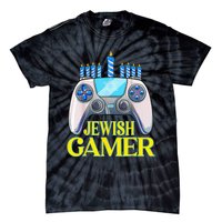 Hanukkah Jewish Gamer Video Game Christmas Xmas Boys Tie-Dye T-Shirt