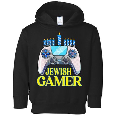 Hanukkah Jewish Gamer Video Game Christmas Xmas Boys Toddler Hoodie