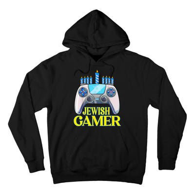 Hanukkah Jewish Gamer Video Game Christmas Xmas Boys Tall Hoodie