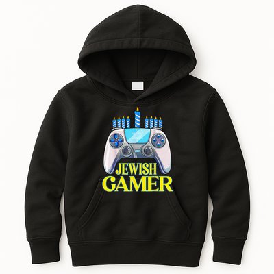 Hanukkah Jewish Gamer Video Game Christmas Xmas Boys Kids Hoodie