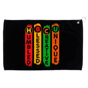 Hbcu Juneteenth Historical Black College Black History Month Gift Grommeted Golf Towel