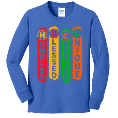 Hbcu Juneteenth Historical Black College Black History Month Gift Kids Long Sleeve Shirt