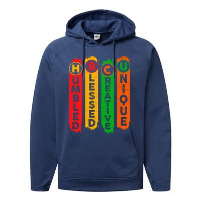 Hbcu Juneteenth Historical Black College Black History Month Gift Performance Fleece Hoodie