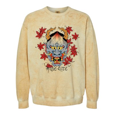 Hannya Japan Colorblast Crewneck Sweatshirt