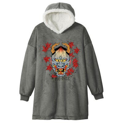 Hannya Japan Hooded Wearable Blanket