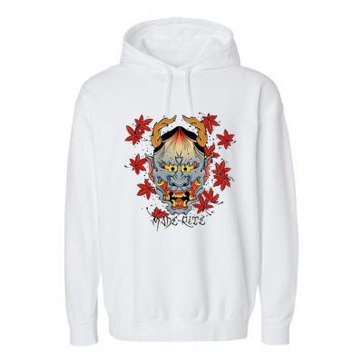 Hannya Japan Garment-Dyed Fleece Hoodie