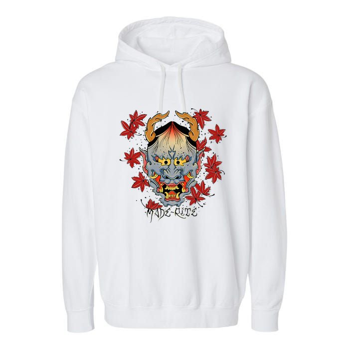 Hannya Japan Garment-Dyed Fleece Hoodie