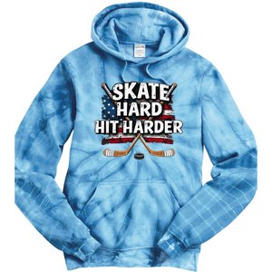 Hockey Jersey Tie Dye Hoodie