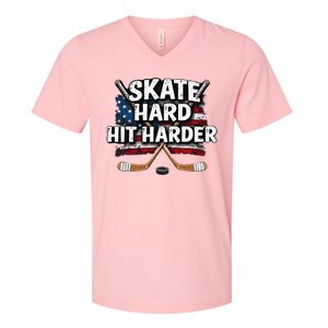 Hockey Jersey V-Neck T-Shirt