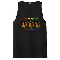 Happy Juneteenth Is My Independence Day Free Black  PosiCharge Competitor Tank