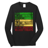 Happy Juneteenth Is My Independence Day Black Long Sleeve Shirt