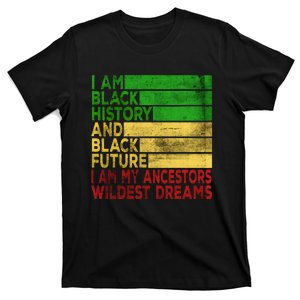 Happy Juneteenth Is My Independence Day Black T-Shirt