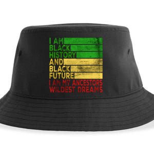 Happy Juneteenth Is My Independence Day Black Sustainable Bucket Hat