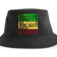 Happy Juneteenth Is My Independence Day Black Sustainable Bucket Hat