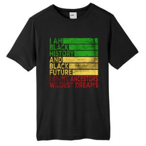 Happy Juneteenth Is My Independence Day Black Tall Fusion ChromaSoft Performance T-Shirt