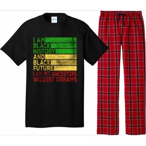 Happy Juneteenth Is My Independence Day Black Pajama Set