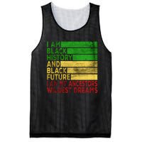 Happy Juneteenth Is My Independence Day Black Mesh Reversible Basketball Jersey Tank