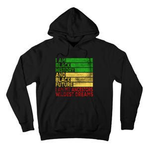 Happy Juneteenth Is My Independence Day Black Tall Hoodie