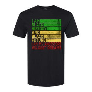 Happy Juneteenth Is My Independence Day Black Softstyle CVC T-Shirt