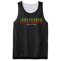 Happy Juneteenth Is My Independence Day Free ish Black  Mesh Reversible Basketball Jersey Tank