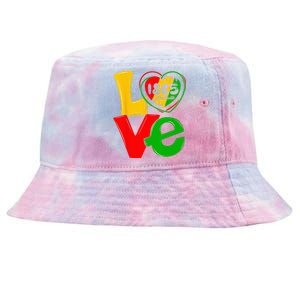 Happy Juneteenth Is My Independence Day Free Black Tie-Dyed Bucket Hat