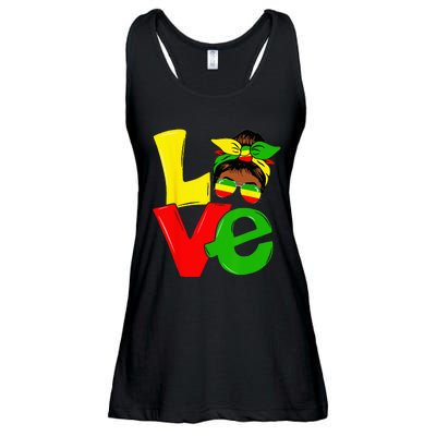 Happy Juneteenth Is My Independence Day Free Black Wo Ladies Essential Flowy Tank