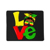 Happy Juneteenth Is My Independence Day Free Black Wo Mousepad