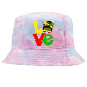 Happy Juneteenth Is My Independence Day Free Black Wo Tie-Dyed Bucket Hat