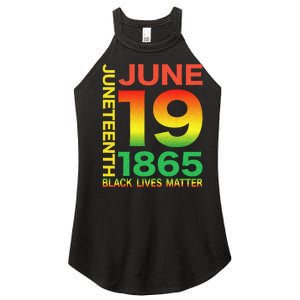 Happy Juneteenth Is My Independence Day Free Ish Black Women's Perfect Tri Rocker Tank