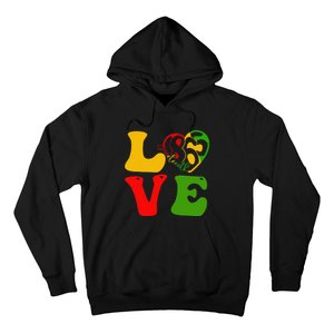 Happy Juneteenth Is My Independence Day Love Black  Hoodie