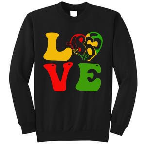 Happy Juneteenth Is My Independence Day Love Black  Sweatshirt