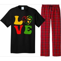 Happy Juneteenth Is My Independence Day Love Black  Pajama Set