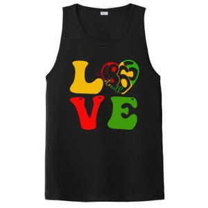 Happy Juneteenth Is My Independence Day Love Black  PosiCharge Competitor Tank