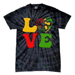 Happy Juneteenth Is My Independence Day Love Black  Tie-Dye T-Shirt