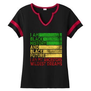 Happy Juneteenth Is My Independence Day Black Wo Ladies Halftime Notch Neck Tee