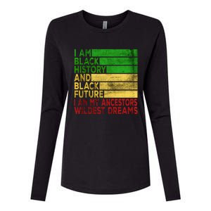 Happy Juneteenth Is My Independence Day Black Wo Womens Cotton Relaxed Long Sleeve T-Shirt