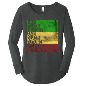 Happy Juneteenth Is My Independence Day Black Wo Women's Perfect Tri Tunic Long Sleeve Shirt