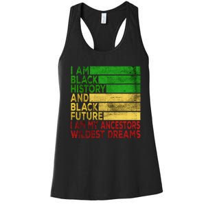 Happy Juneteenth Is My Independence Day Black Wo Women's Racerback Tank