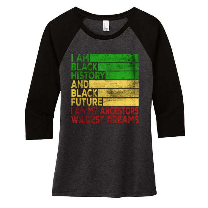 Happy Juneteenth Is My Independence Day Black Wo Women's Tri-Blend 3/4-Sleeve Raglan Shirt