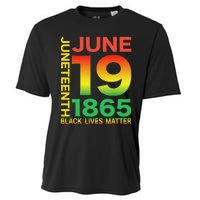 Happy Juneteenth Is My Independence Day Free ish Black Cooling Performance Crew T-Shirt