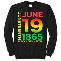 Happy Juneteenth Is My Independence Day Free ish Black Sweatshirt