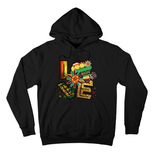 Happy Juneteenth Is My Independence Day Love Black Hoodie