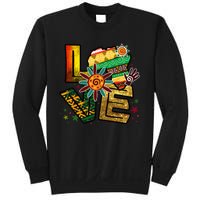 Happy Juneteenth Is My Independence Day Love Black Sweatshirt