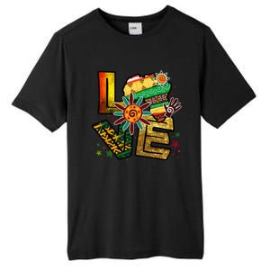 Happy Juneteenth Is My Independence Day Love Black Tall Fusion ChromaSoft Performance T-Shirt