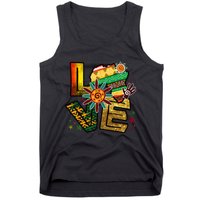 Happy Juneteenth Is My Independence Day Love Black Tank Top