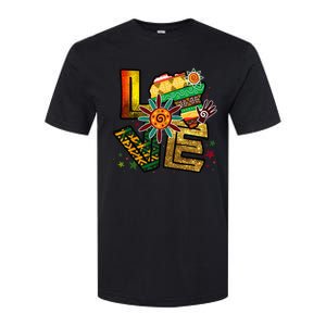 Happy Juneteenth Is My Independence Day Love Black Softstyle CVC T-Shirt