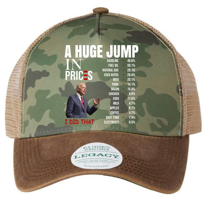 Huge Jump In Prices Joe Biden I Did That Legacy Tie Dye Trucker Hat