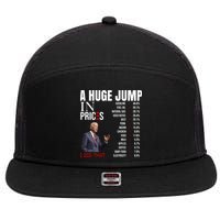 Huge Jump In Prices Joe Biden I Did That 7 Panel Mesh Trucker Snapback Hat